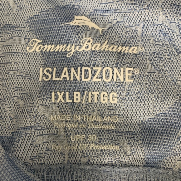 Tommy Bahamas Islandzone  Polo Shirt w UVF Protection, Wicking, Stretch - Picture 4 of 10
